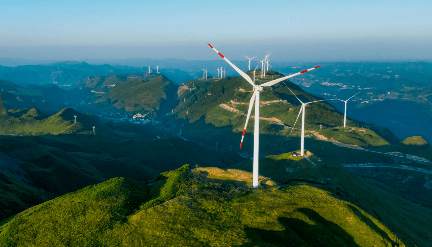 遼寧省開原市中固鎮風力發電